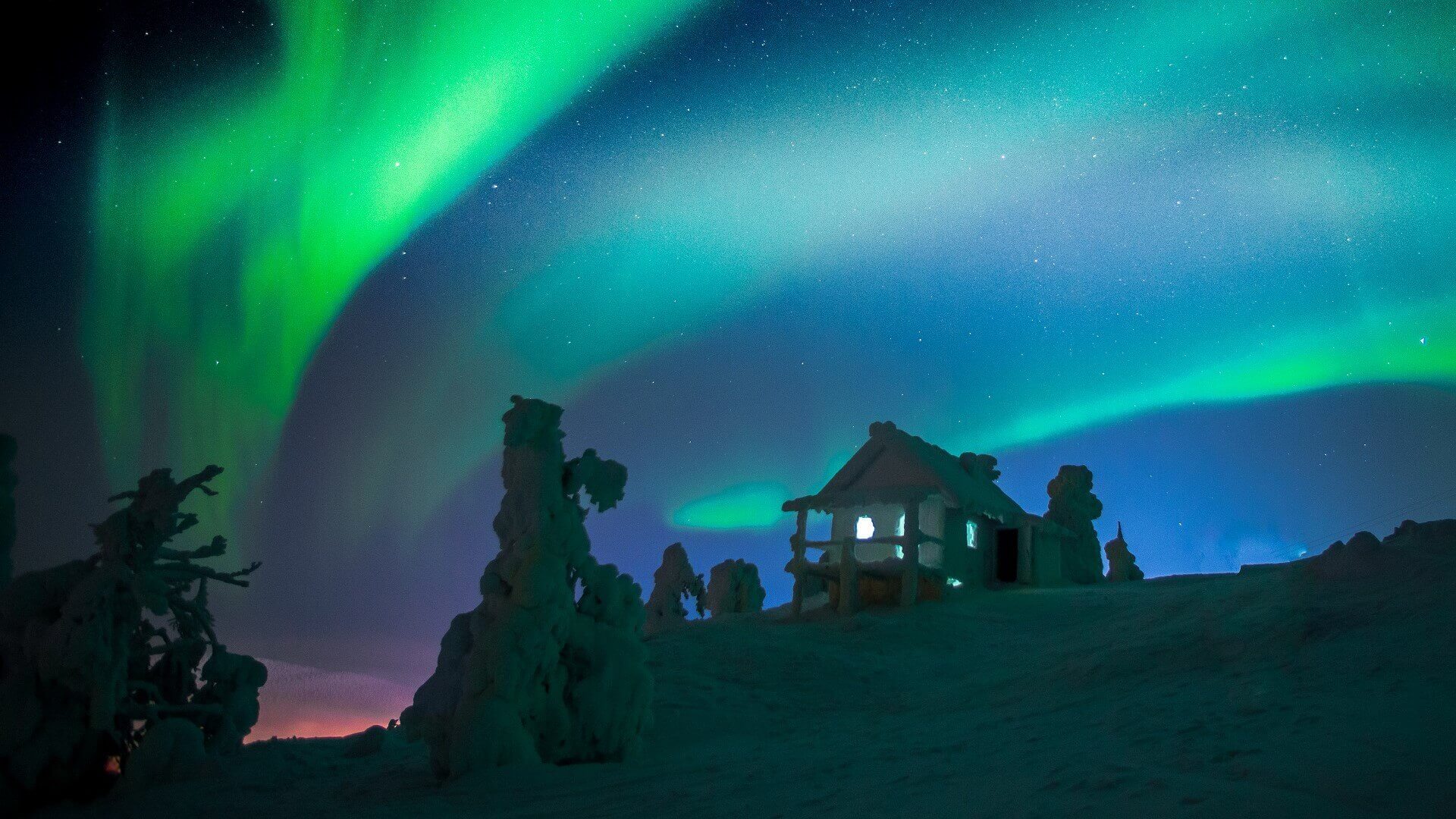 Arktis Tours - Nordlichttraum Levi DeLuxe mit Glasigloo