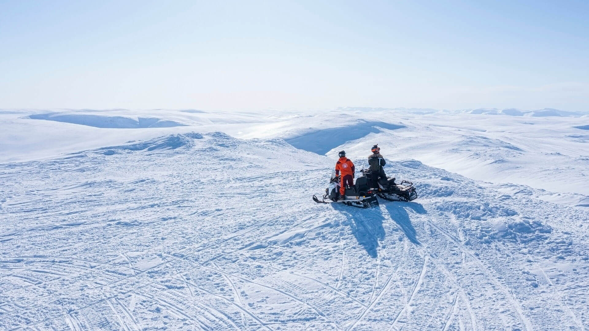 Arktis Tours Snowmobil Tour Lappland Halti
