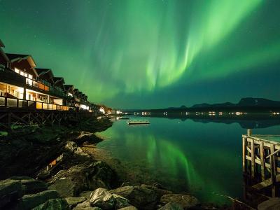 Arktis Tours, Malangen Resort, Malangen Nacht 