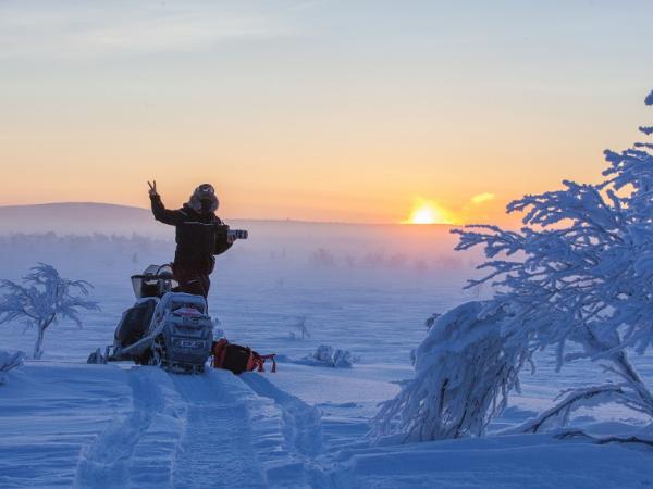 Arktis Tours Snowmobil Tour Lappland