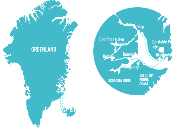 Arktis Tours, Secret Atlas, Ostgrönland hautnah erleben