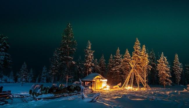Arktis Tours - Winter Aktiv im Wilderness Hotel Inari