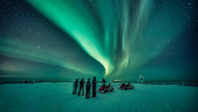 Arktis Tours Traumhaftes Winterpanorama im Star Arctic